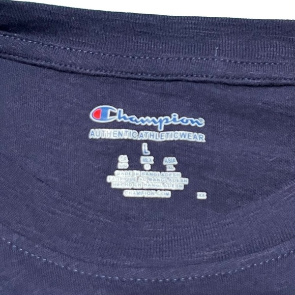 Auburn Tigers Champion Blue T-Shirt Size Large - Picture 5 of 8